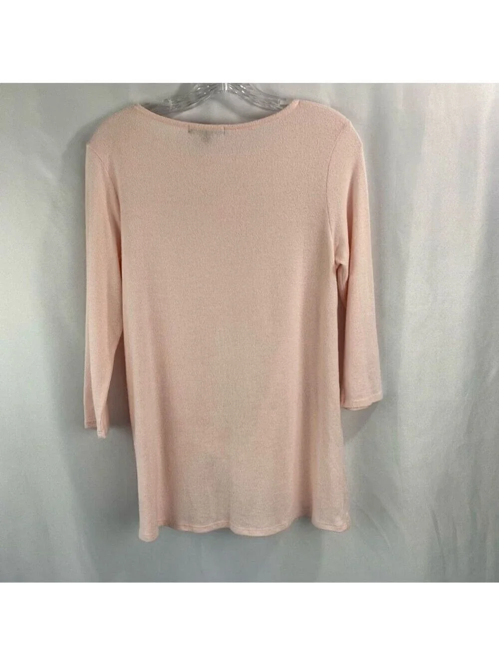 Gibsonlook Womens Soft Pastel Pink Top Long Sleeve XS Never Worn